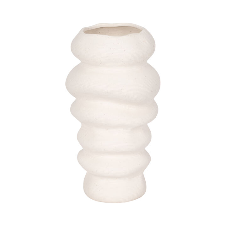 12x7" Hand Scribed Cairn Vase