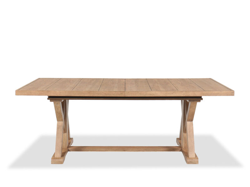82" Trestle Dining Table