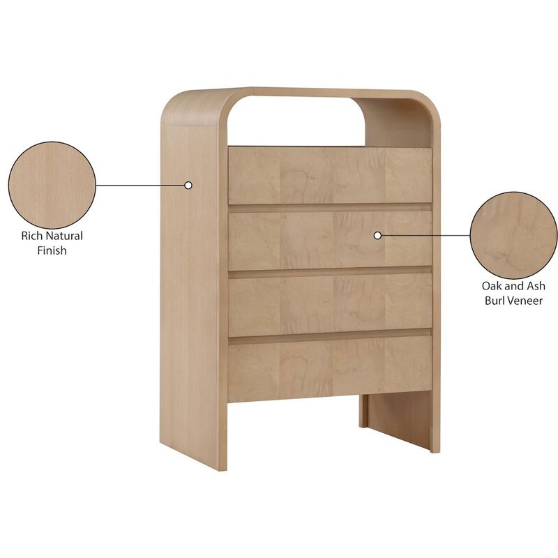 Meridian Furniture Giada Solid Wood And Veneer Chest