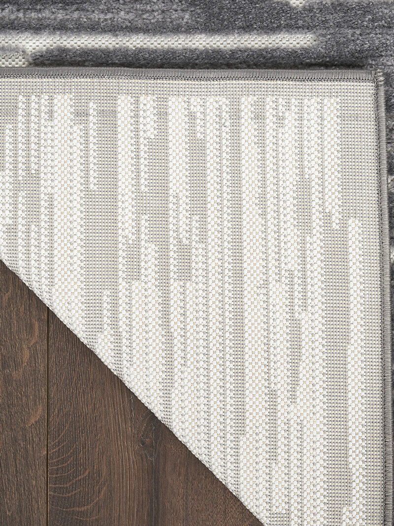 Care Free CAF04 Gray 9'2" x 12' Rug