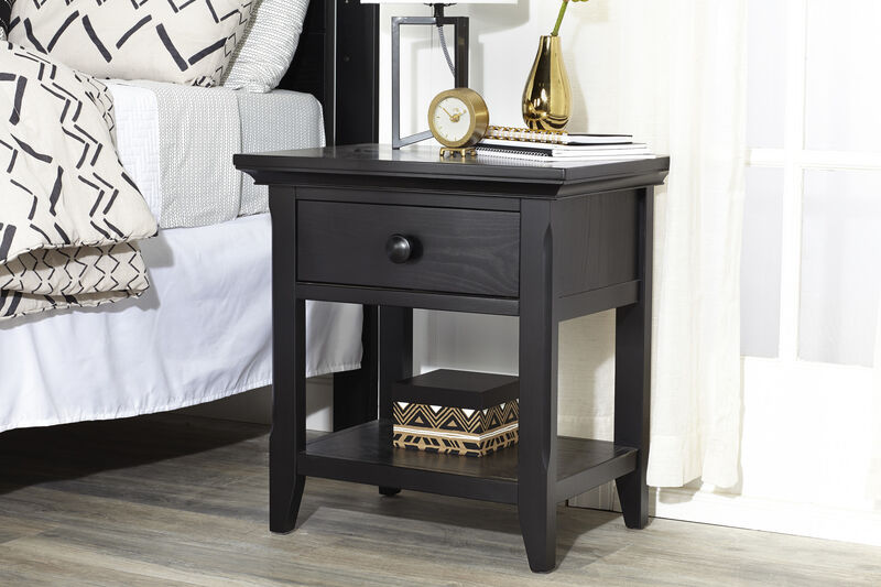 One Drawer Bedside Table – Space-Saving Nightstand