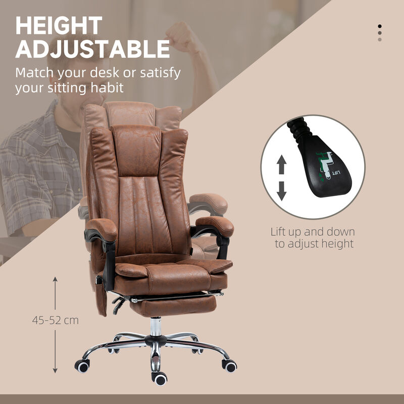 Ergonomic Office Chair With Lumbar Support - Adjustable Height For Home Office