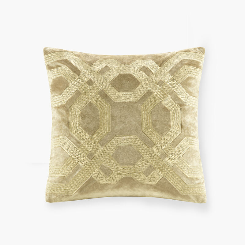 Gracie Mills Gerard Japanese Braiding Square Decor Pillow