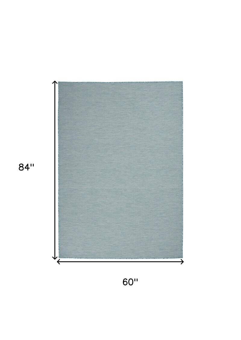 HomeRoots Indoor Outdoor Area Rug image number 4