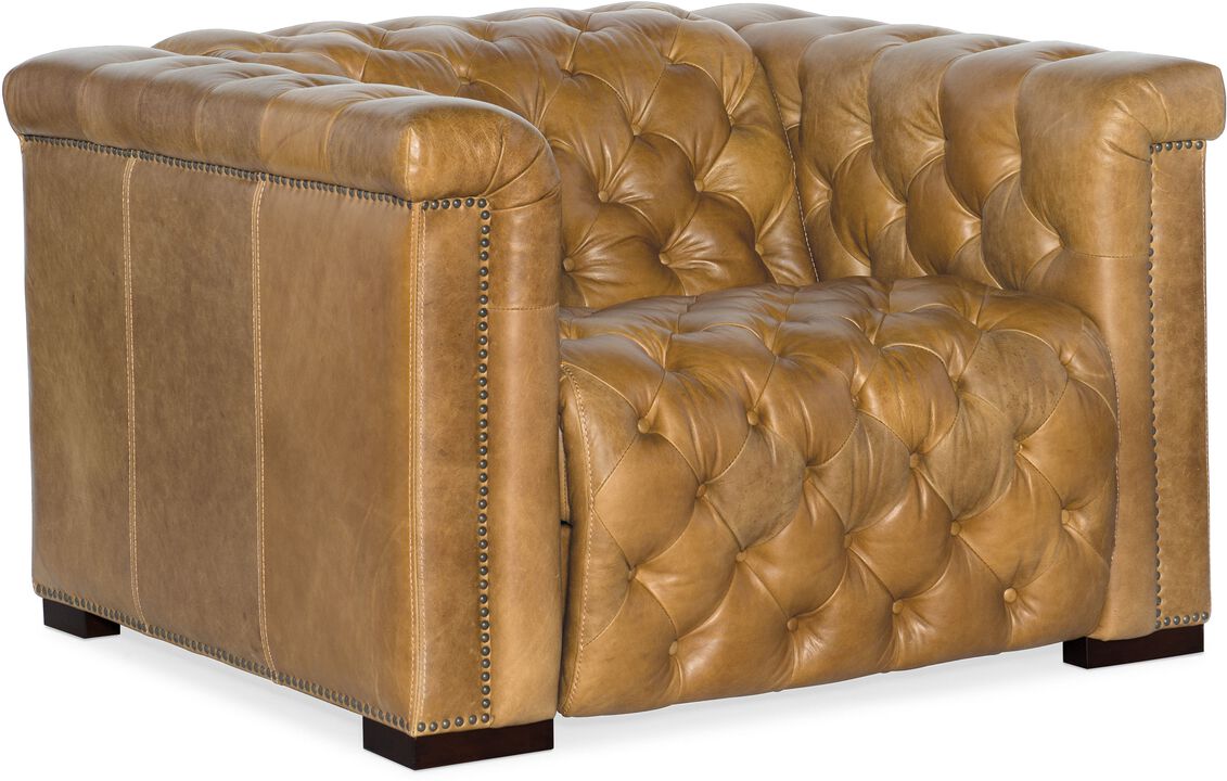 Savion Grandier Power Recliner in Light Brown