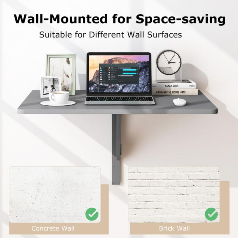 Wall Mounted Folding Table for Small Spaces