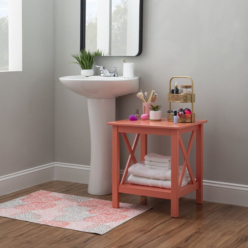 Linon Davis Coral End Table image number 4