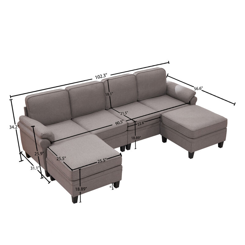Coltmo combination sofa image number 9
