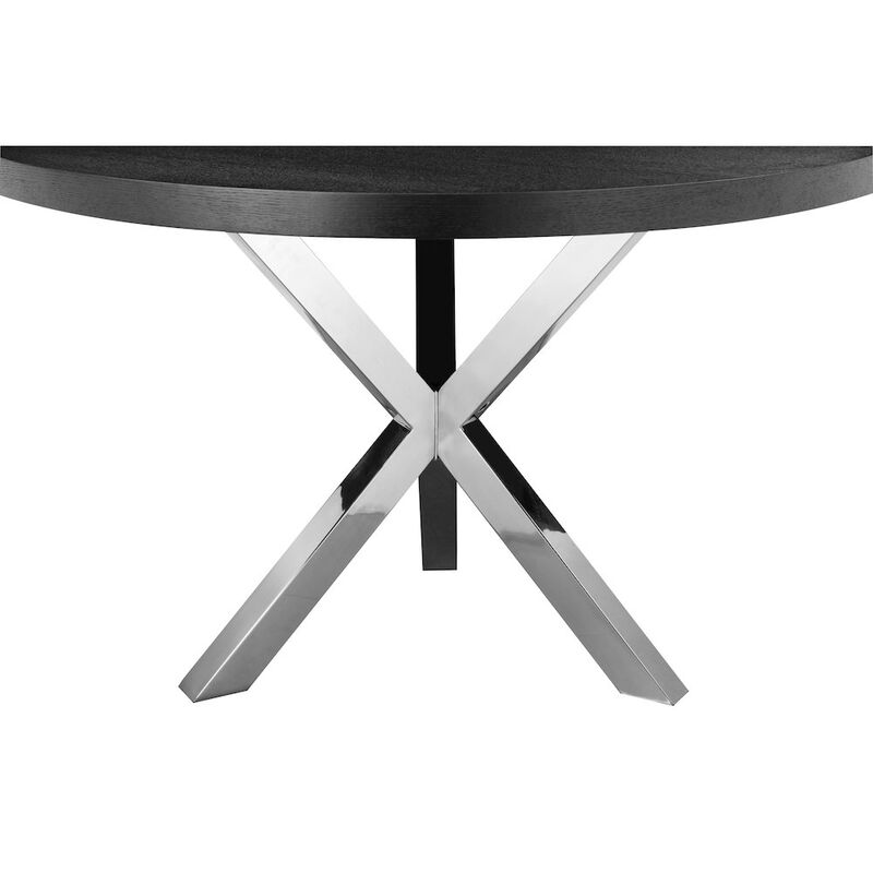 Pangea Home Remi Dining Table Black
