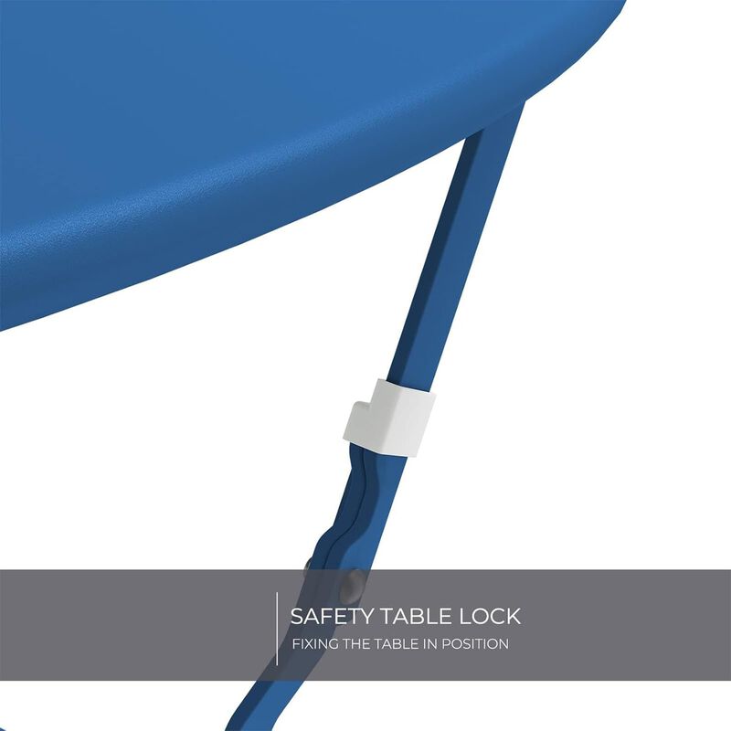 Mondawe Powder Coated Iron Folding Chair,Foldable for Storage W/ Floor Pads,Rust-Proof,Patio