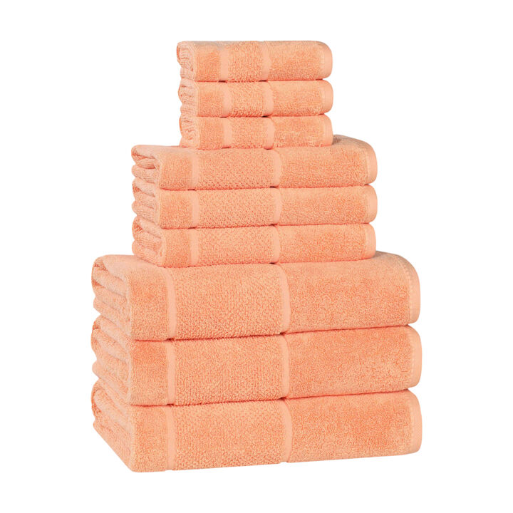 Smart Twist Cotton Viscose Blend Towel Set Quick Dry Bath Towels