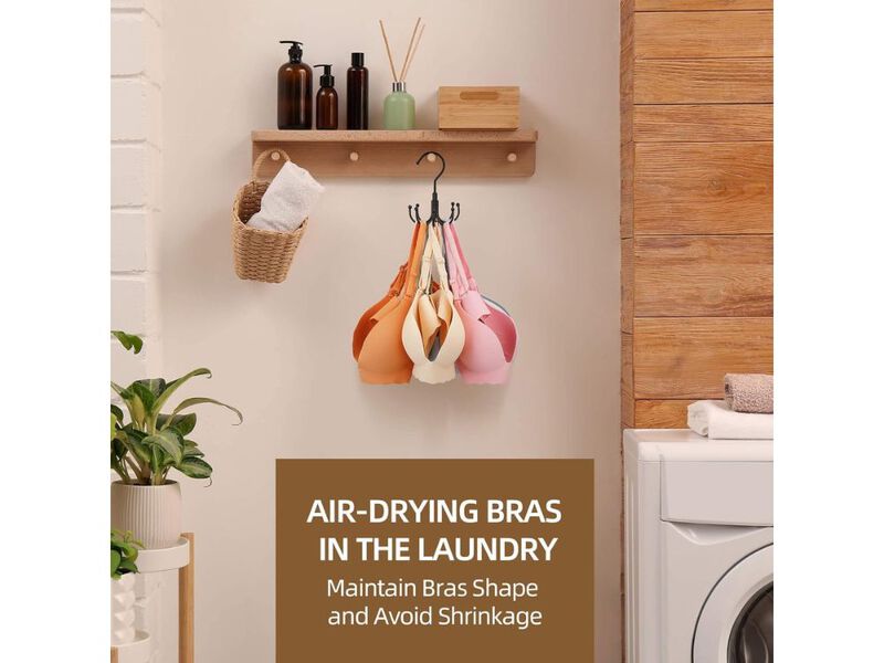 Tank Top Hanger | Rotatable Bra Organizer for Closet | Max 24 Storage Capacity image number 1