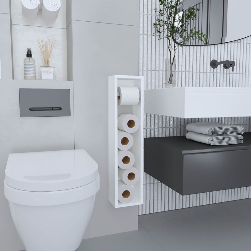 Golovin Shelf  28" H, with 2 Shelves, White