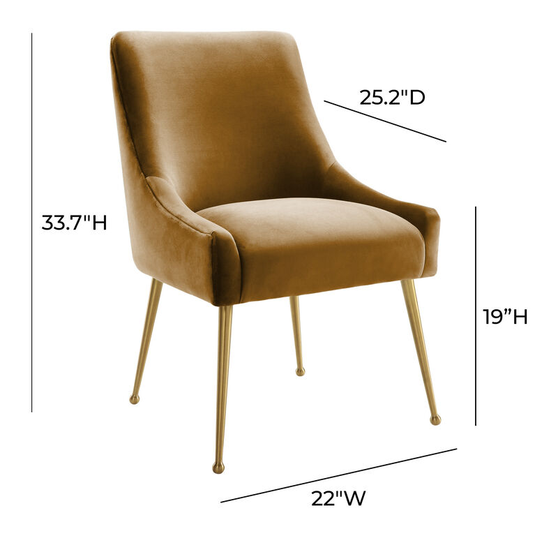 Beatrix Velvet Side Chair image number 5