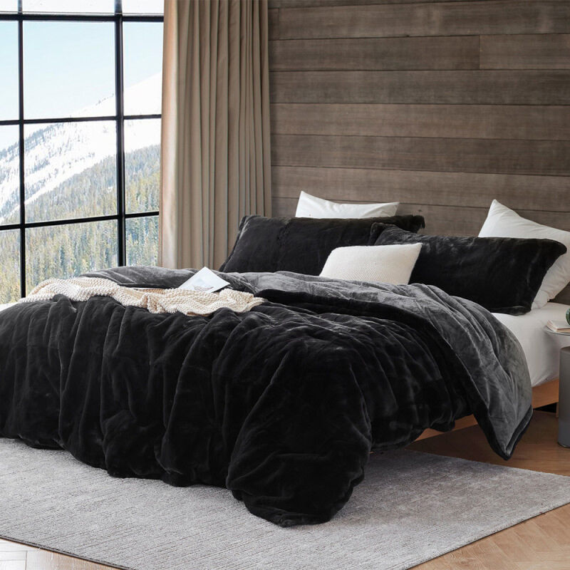 Chunky Bunny - Coma Inducer&reg; Oversized Comforter Set - Rabbit Black