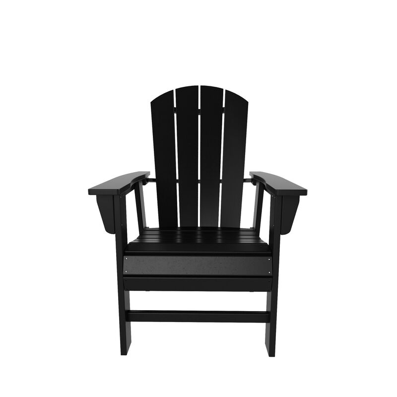 WestinTrends Outdoor Patio Adirondack Dining Chair