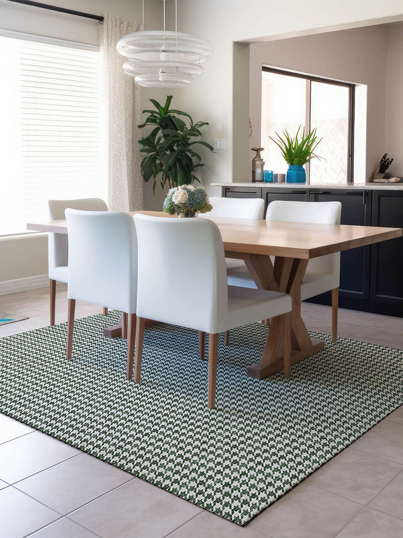 Hinton HN1 Green 3' x 5' Rug