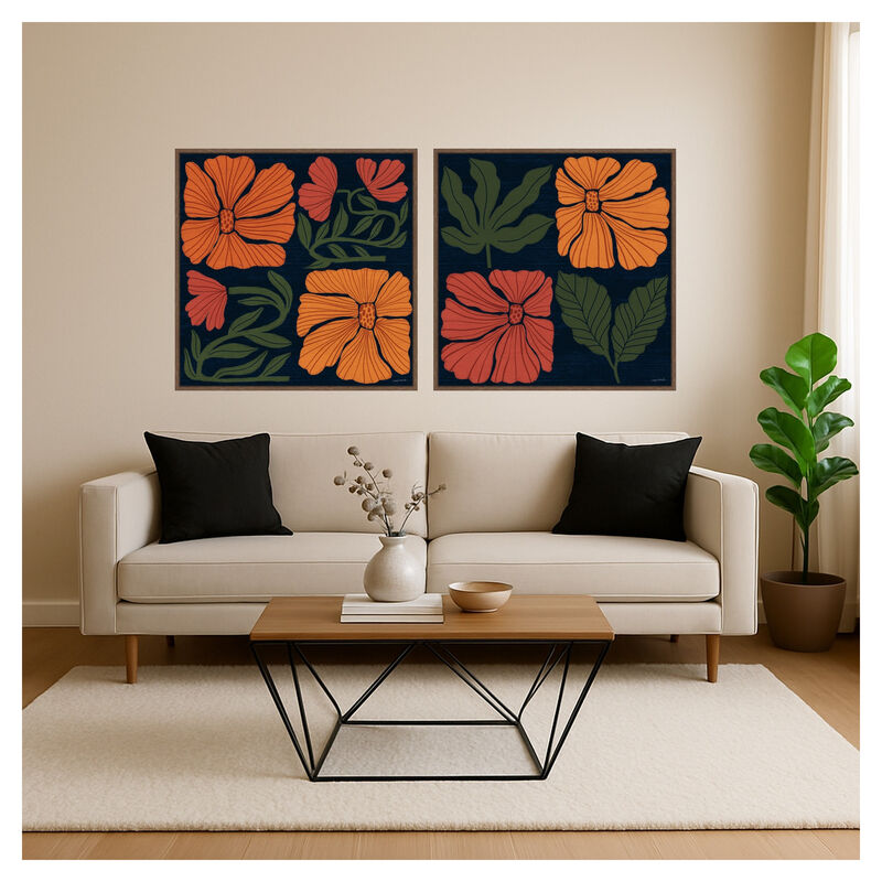 Modern Blooms III & IV 2 Piece image number 3