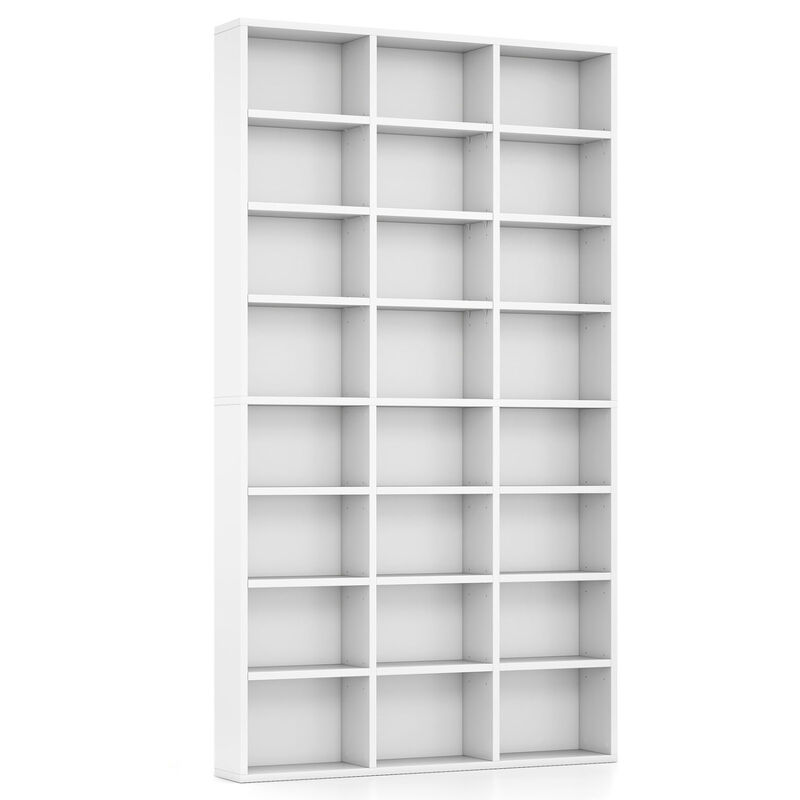 70" Tall 24-Cube Bookshelf Storage Organizer with Shelves image number 0