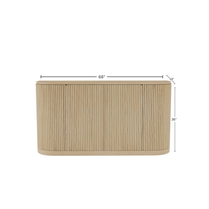 Alpine Furniture Reba Sideboard image number 2