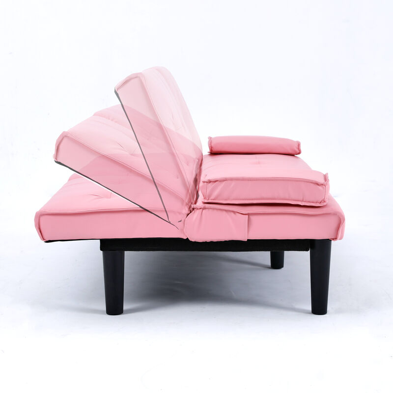 Malwin PVC multi-functional sofa bed image number 5