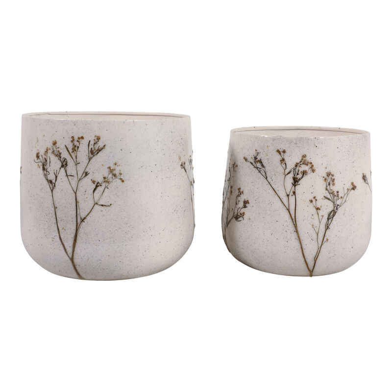 S/2 9/11" Botanical Planters image number 2