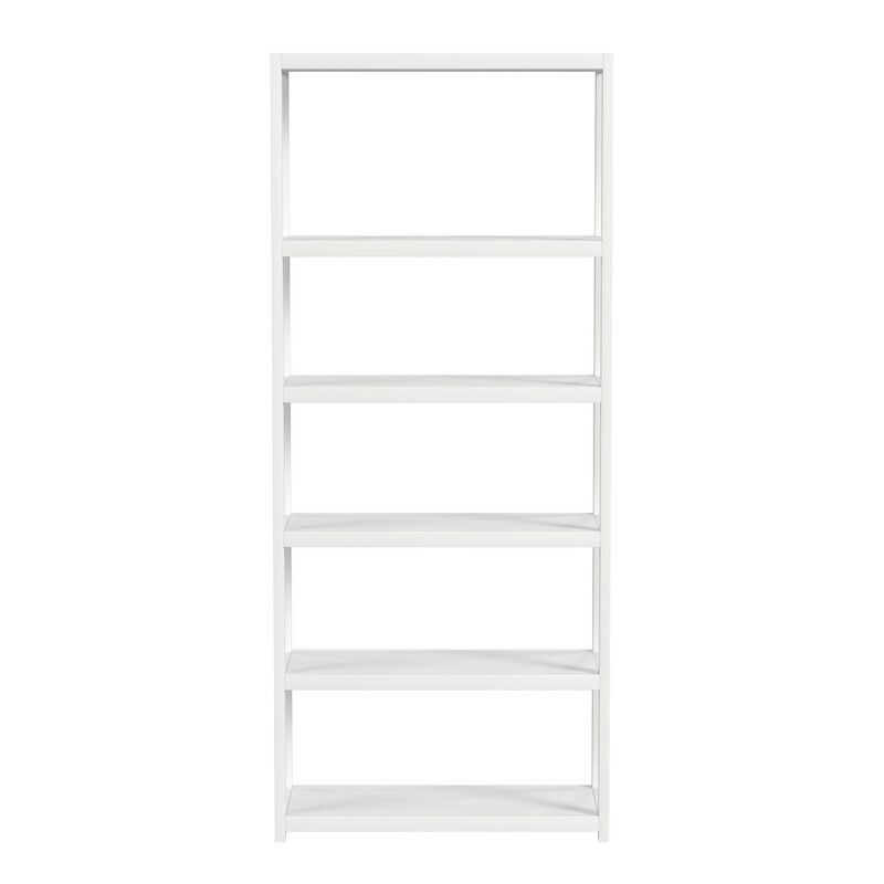 Butler Specialty Lark 5 Tier 30Wx75H Etagere Bookcase, White