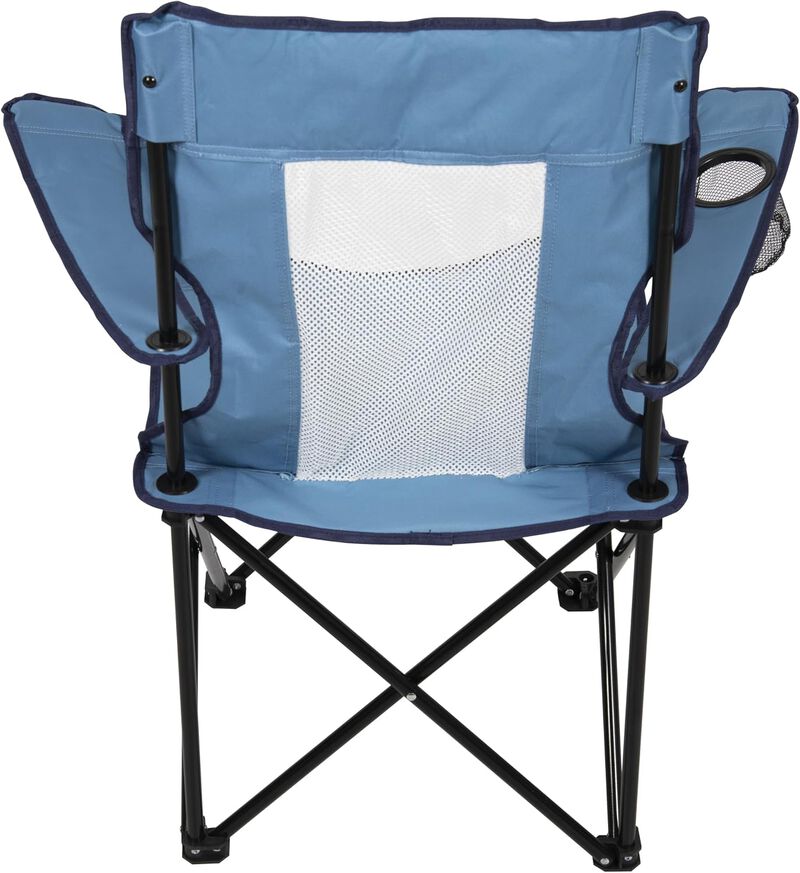 Life is Good&reg; 3 x 3 x 3 ft Blue Mesh Back Quad Chair image number 7