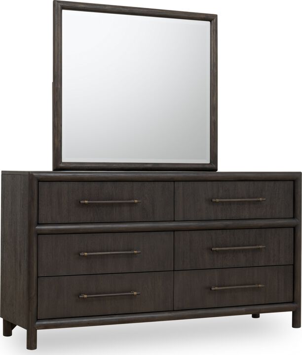 Dorsey Six Drawer Dresser & Mirror