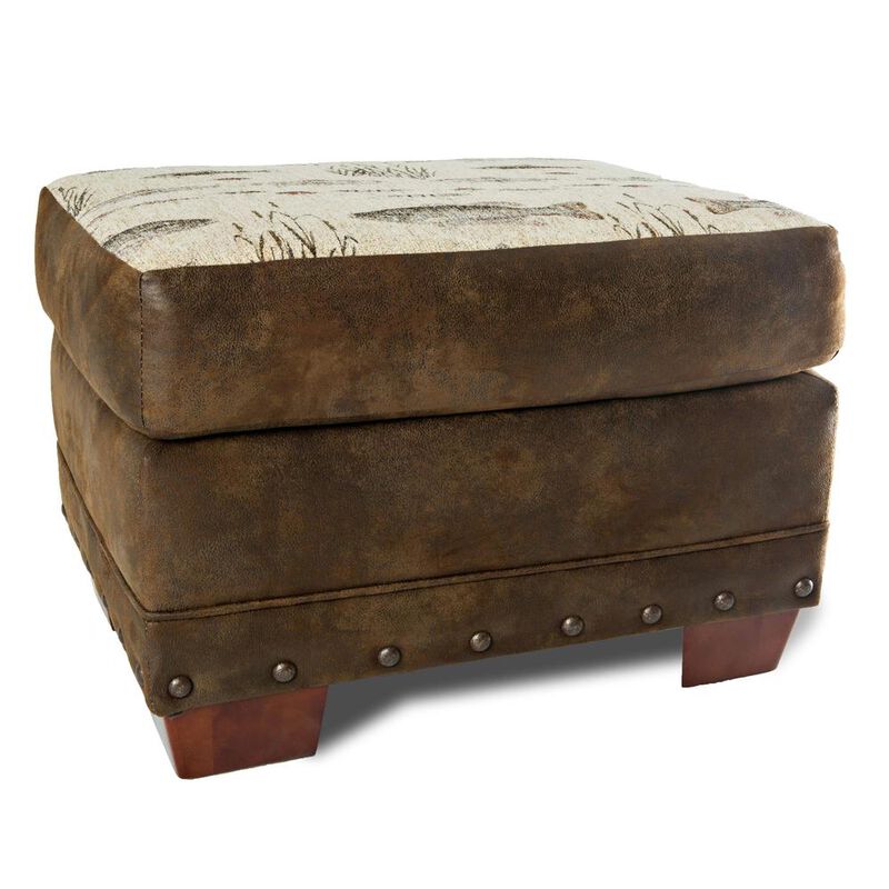 American Furniture Classics Angler's Cove Ottoman
