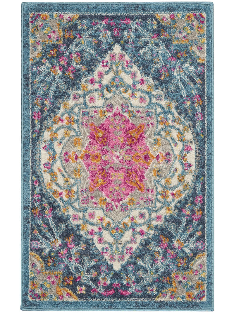 Passion PSN39 Multicolor 1'10" x 2'10" Rug image number 0