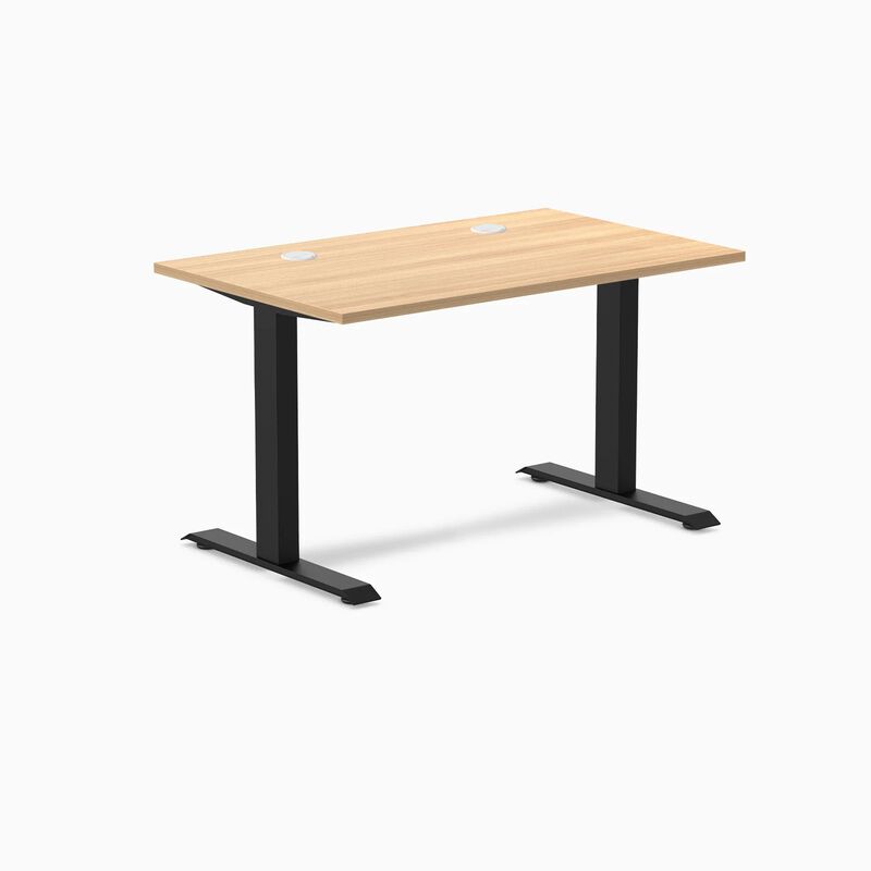 Desky Zero Scalloped Laminate Office Desk image number 0