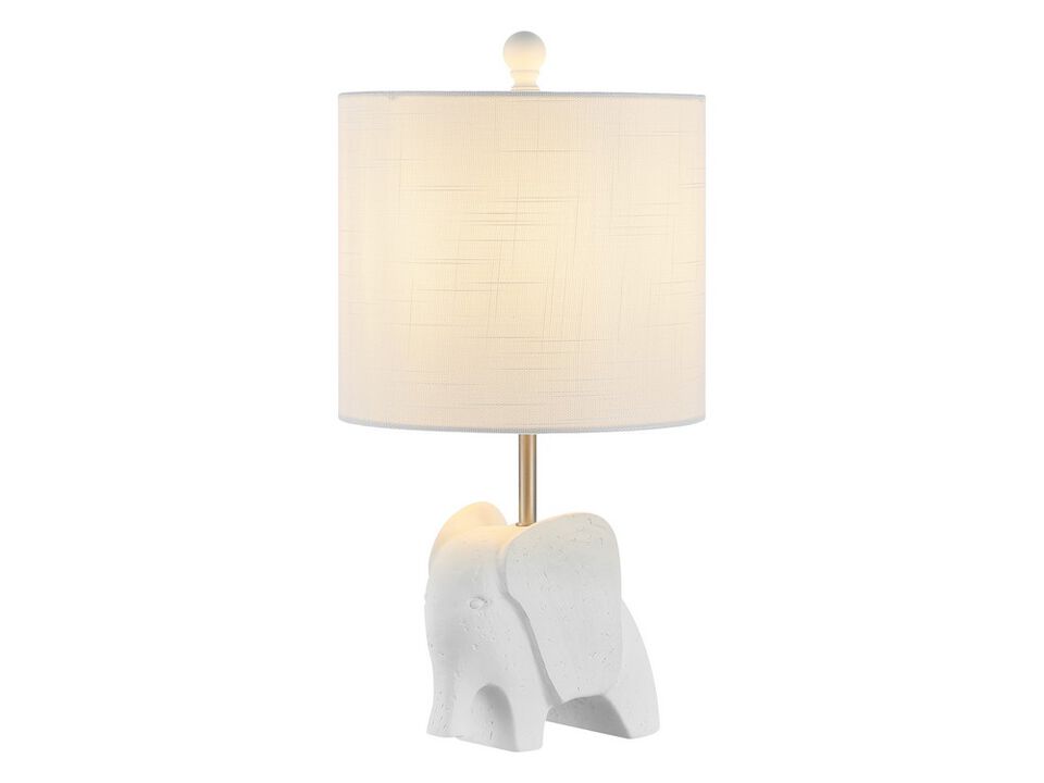 Koda Eclectic Southwestern Resin/Iron Elephant LED Kids' Table Lamp