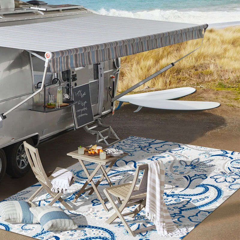 Gordes Paisley High-Low Indoor/Outdoor Area Rug