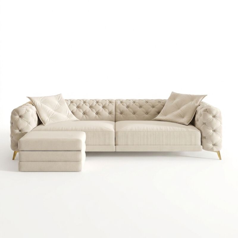 Zikbax 97.7" Convertible Sleeper Sofa image number 0