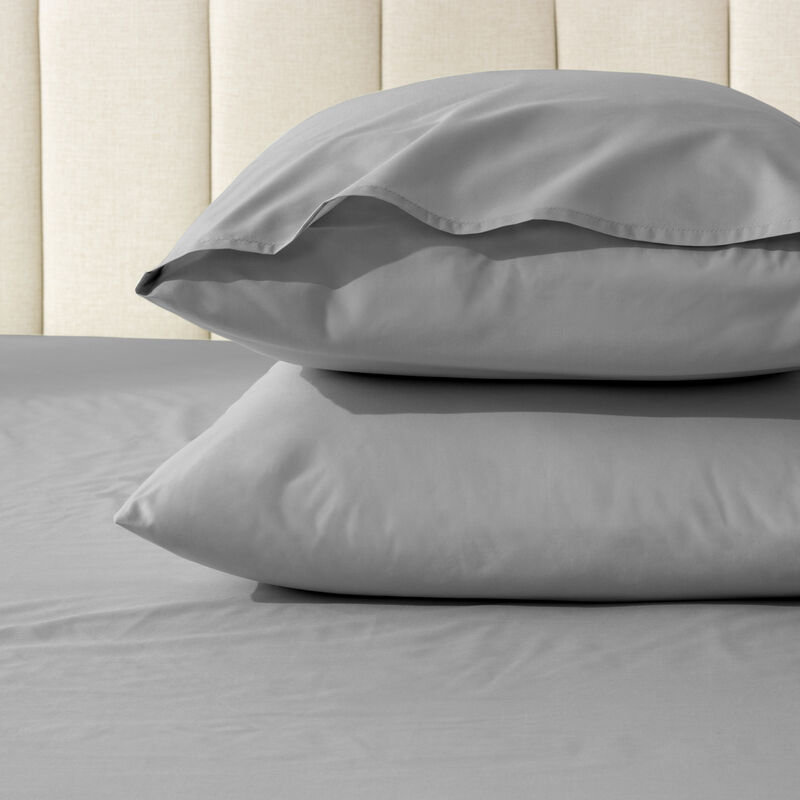 100% Organic Cotton Percale Cooling Pillowcase Set image number 4