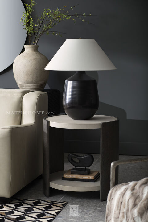 Lillis Black Matte Lamp
