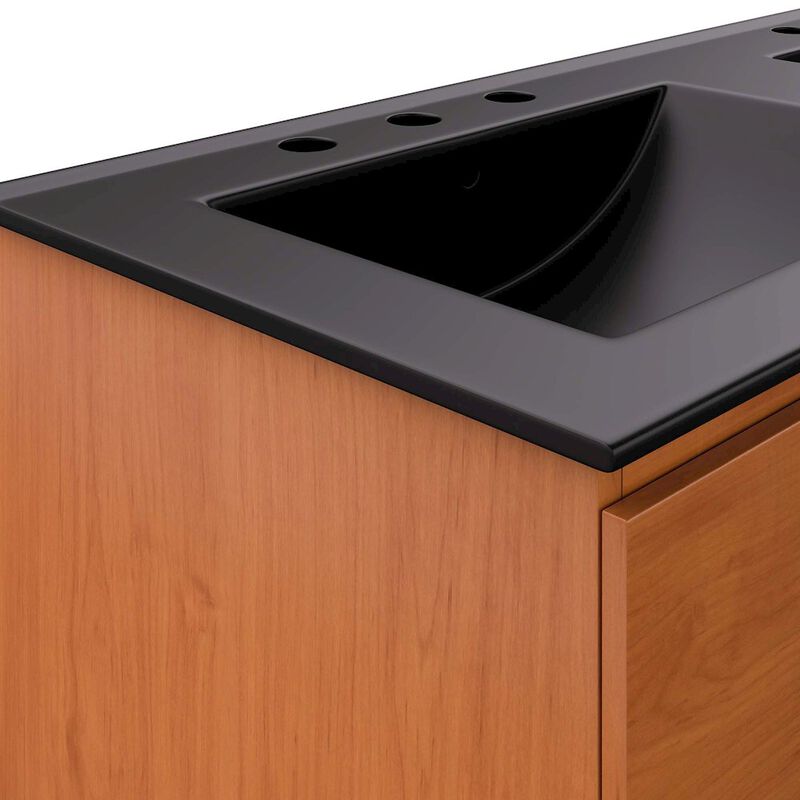 Scenic 48" Double Wall-Mount Bathroom Vanity image number 7