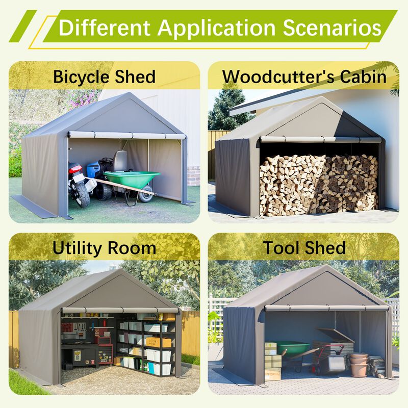10x10ft Outdoor Storage Shed image number 4