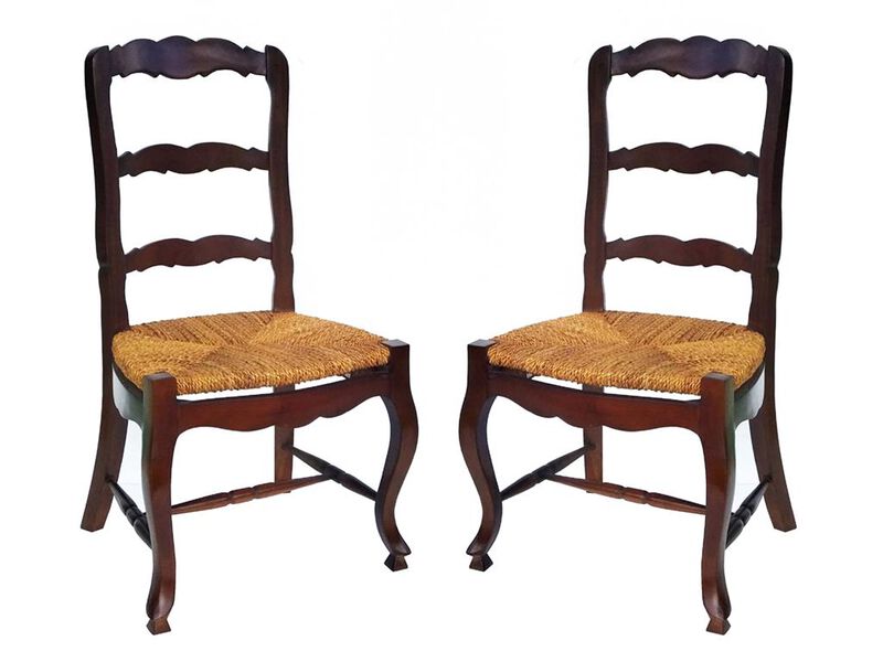 Ladder back Side Chair 2pcs