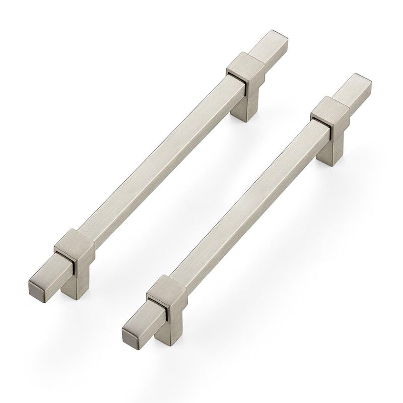 Ravinte Decor 30 Pack Brushed Nickel Cabinet Handles - 5"" Hole Center Cabinet Pulls Drawer Pulls Cabinet Hardware Kitchen Handl