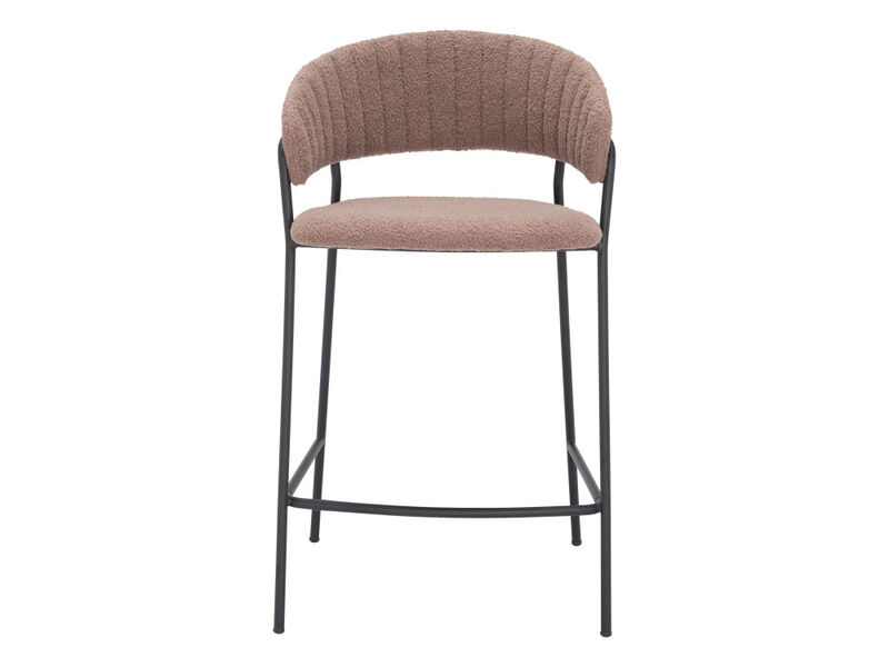 Josephine Counter Stool (Set of 2) Brown