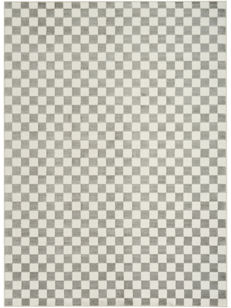 Serenity Home SRH09 Ivory/Gray 6' x 9' Rug