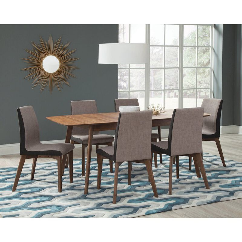 Simple Relax Set of 2 Dining Side Chairs in Light Gray image number 1