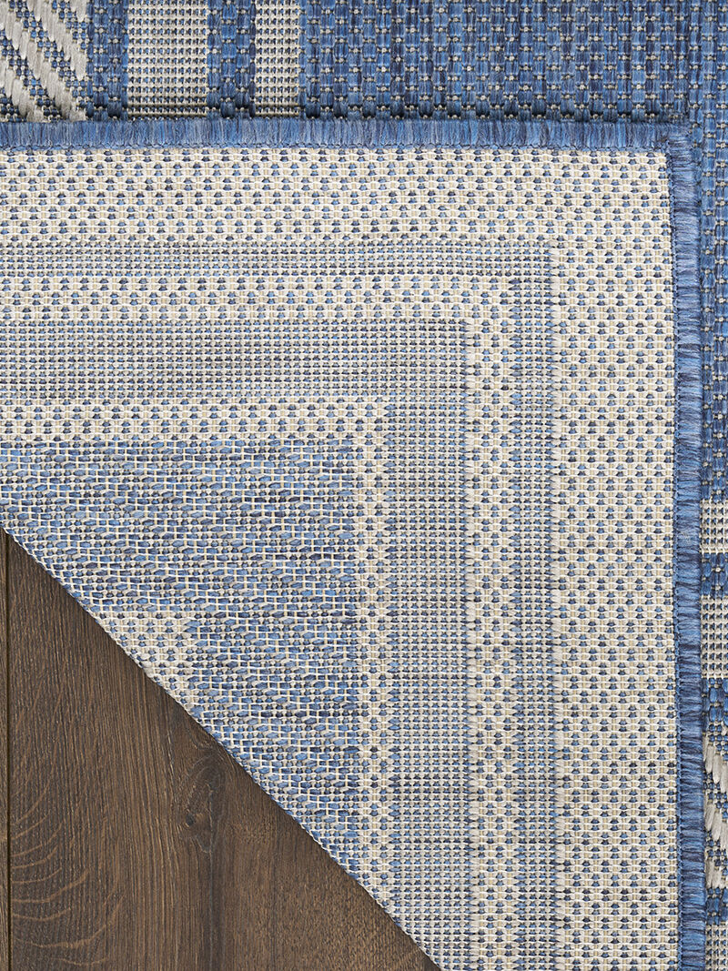 Horizon Indoor/Outdoor HOZ03 Denim 3' x 5' Rug