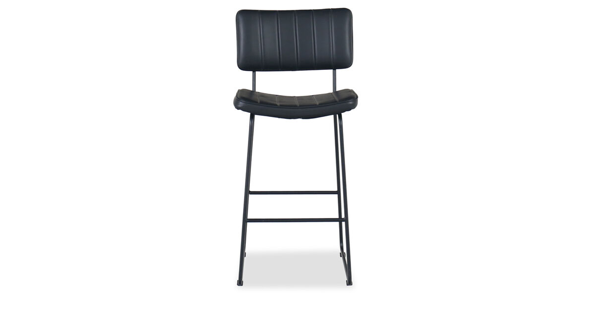 Tribeca 30" Commercial Grade Barstool in Black