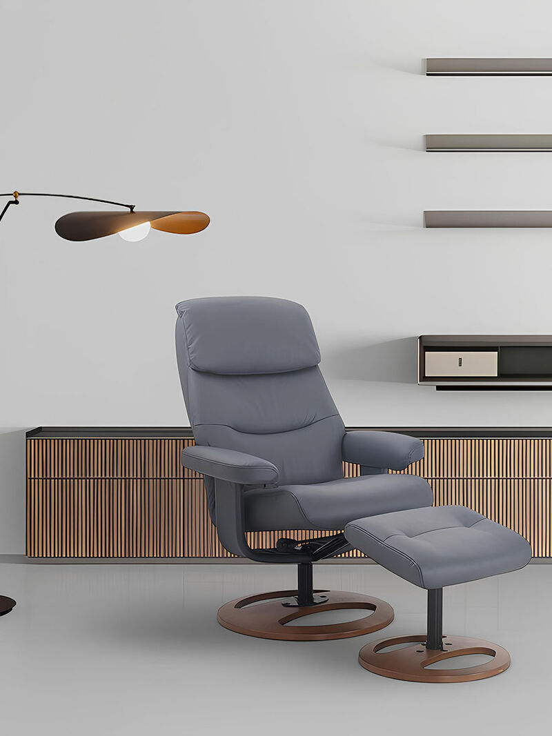 Avery Recliner with Ottoman