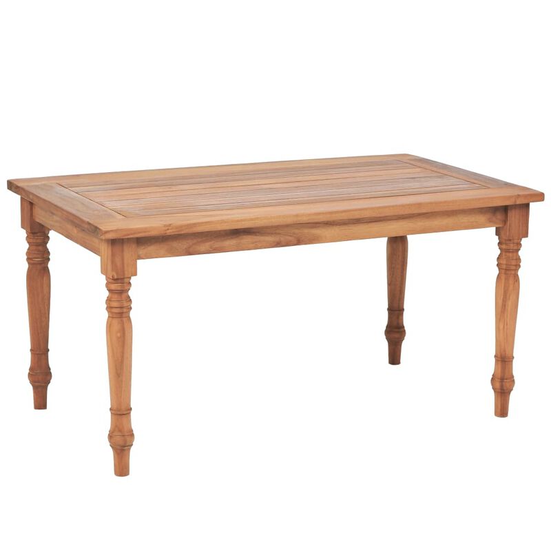 vidaXL Batavia Coffee Table Teak 35.4x19.7x17.7