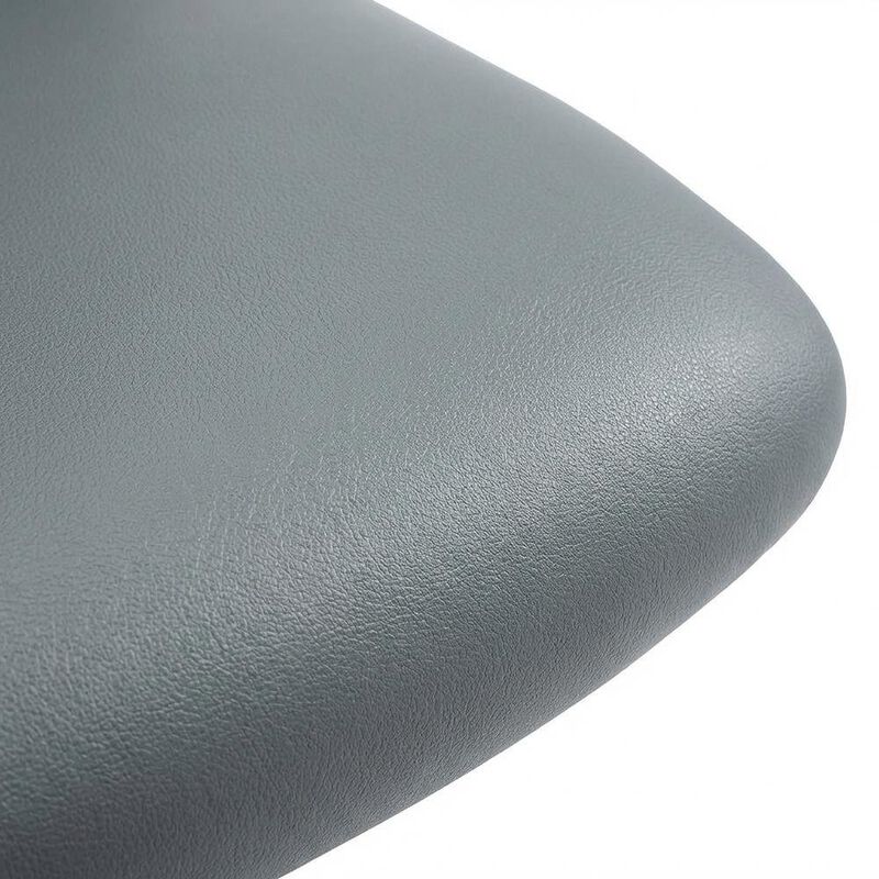 Vinyl Mid Back Office Chair with Armless Design and 18 lb Weight image number 5