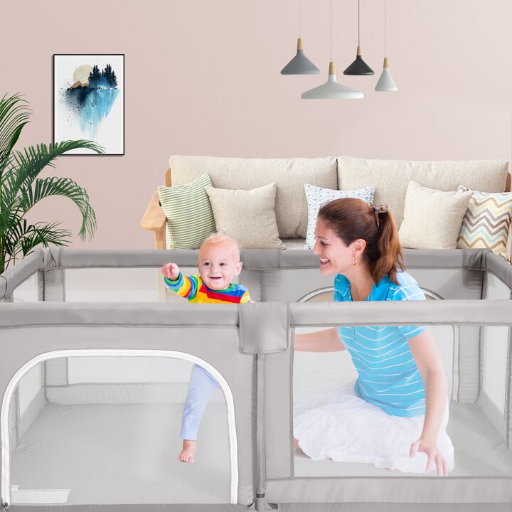 Baby Playpen Extra Large Kids Activity Center Safety Play